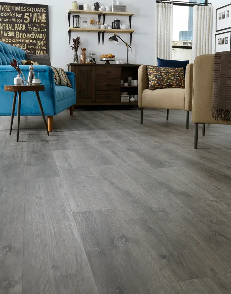 Mannington Adura Rigid Core Aspen Luxury Vinyl Drift Room Scene