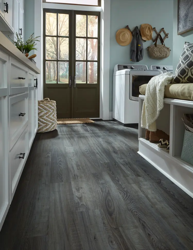 Mannington Adura Max Sausalito Luxury Vinyl Plank Waterfront Room Scene